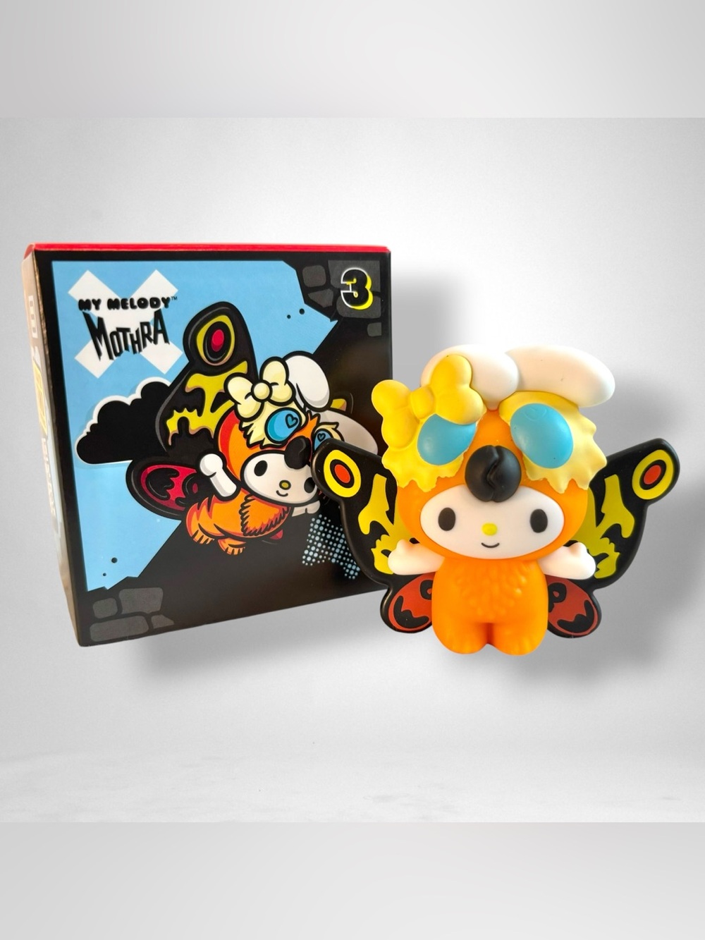 2026 McDonald's Hello Kitty x Godzilla My Melody Mothra Happy Meal #3 Crossover.